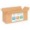 Idl Packaging 32 in x 12 in x 12 in Shipping Box, Kraft, Corrugate, Single Wall, 200#, 10 PK B-321212-10 - alternate 1